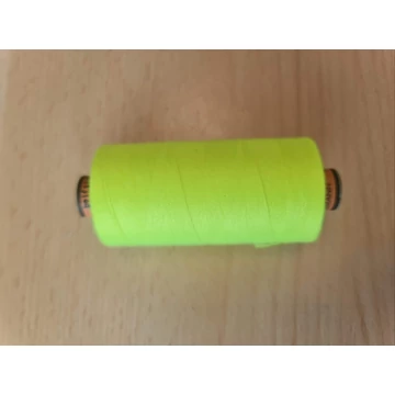 AMANN belfil-s rikító neon zöldes sárga cérna