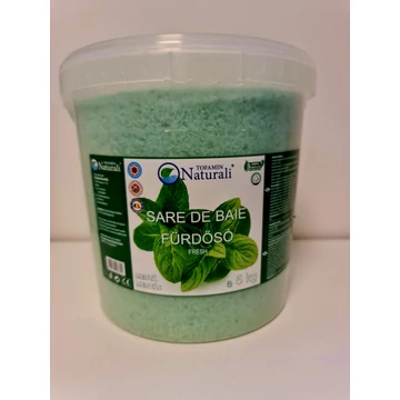 Parajdi fürdősó MENTA 5kg vödrös kiszerelés 