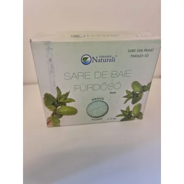 MENTA parajdi fürdő só 2 kg dobozos kiszerelés