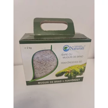 Parajdi Fenyőrügyes fürdősó INHALÁLÁSRA 2 kg dobozos kiszerelés