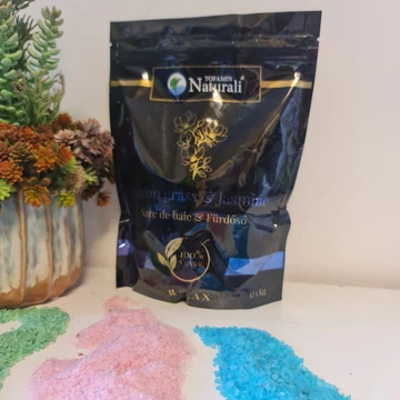 Citromfű és jázmin parajdi fürdősó 1kg zacskós kiszerelés