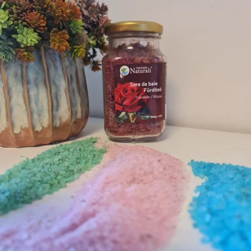 Rózsa parajdi fürdősó 360g