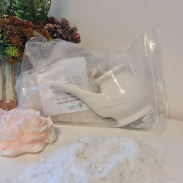 Sóinhalátor parajdi sóval kicsi(porcelánból)