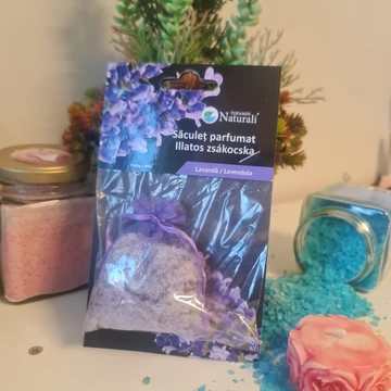 Levendula parajdi sós illatzsákocska ,autóillatosító
