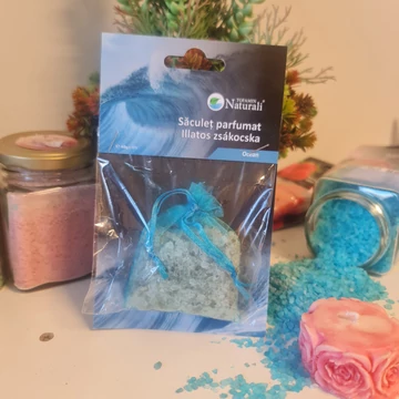 Óceán parajdi fürdősós illatzsákocska ,autóillatosító