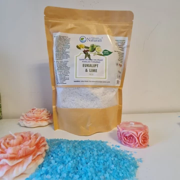 Parajdi fürdősó eukaliptusz & lime 1 kg zacskós kiszerelés