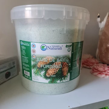 Parajdi fürdősó fenyőillatú 5kg vödrös kiszerelés