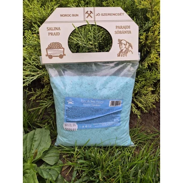 Parajdi fürdősó oceán illattal autentikus bányabejáratos fatáblával 1 kg