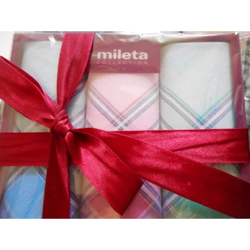 Díszdobozos női zsebkendő (vegyes színű)