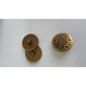 Fém hatású antik gomb
