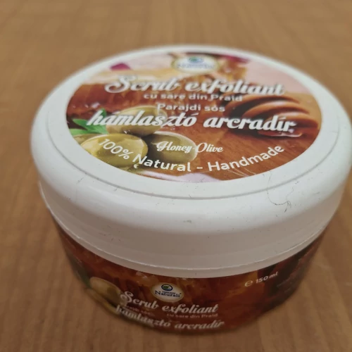 Parajdi sós hámlasztó arcradír 150ml méz és oliva