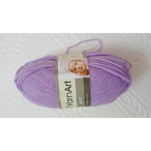 YarnArt Baby kötőfonal közép lila