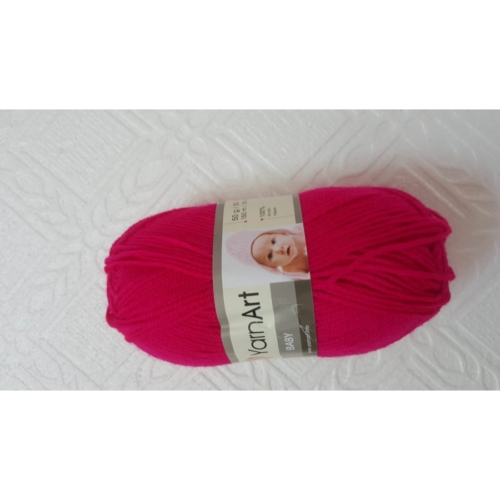 Yarn Art Baby kötőfonal pink