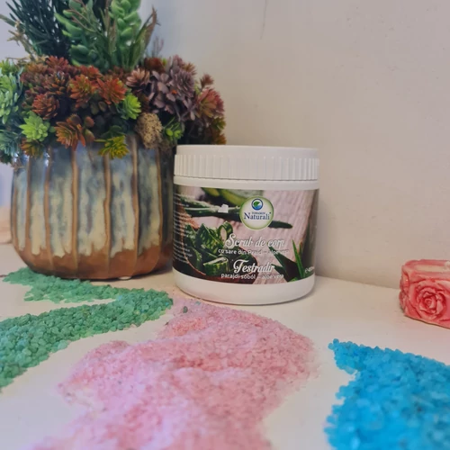 aloe vera parajdi sós testradír handmade 450g