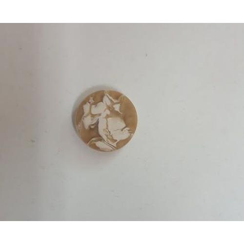 Gomb batikolt mintával 22mm-es több szín