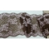 Kép 1/2 - Rugalmas csipke , Barna színű 130mm