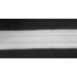 Kép 2/2 - Függöny behúzó szalag 1 : 2, ceruzás, fehér, 40 mm, 4120-S