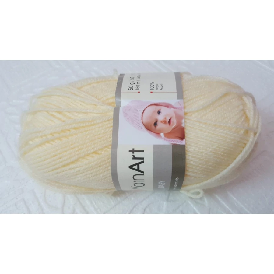 YarnArt Baby kötőfonal ekrü