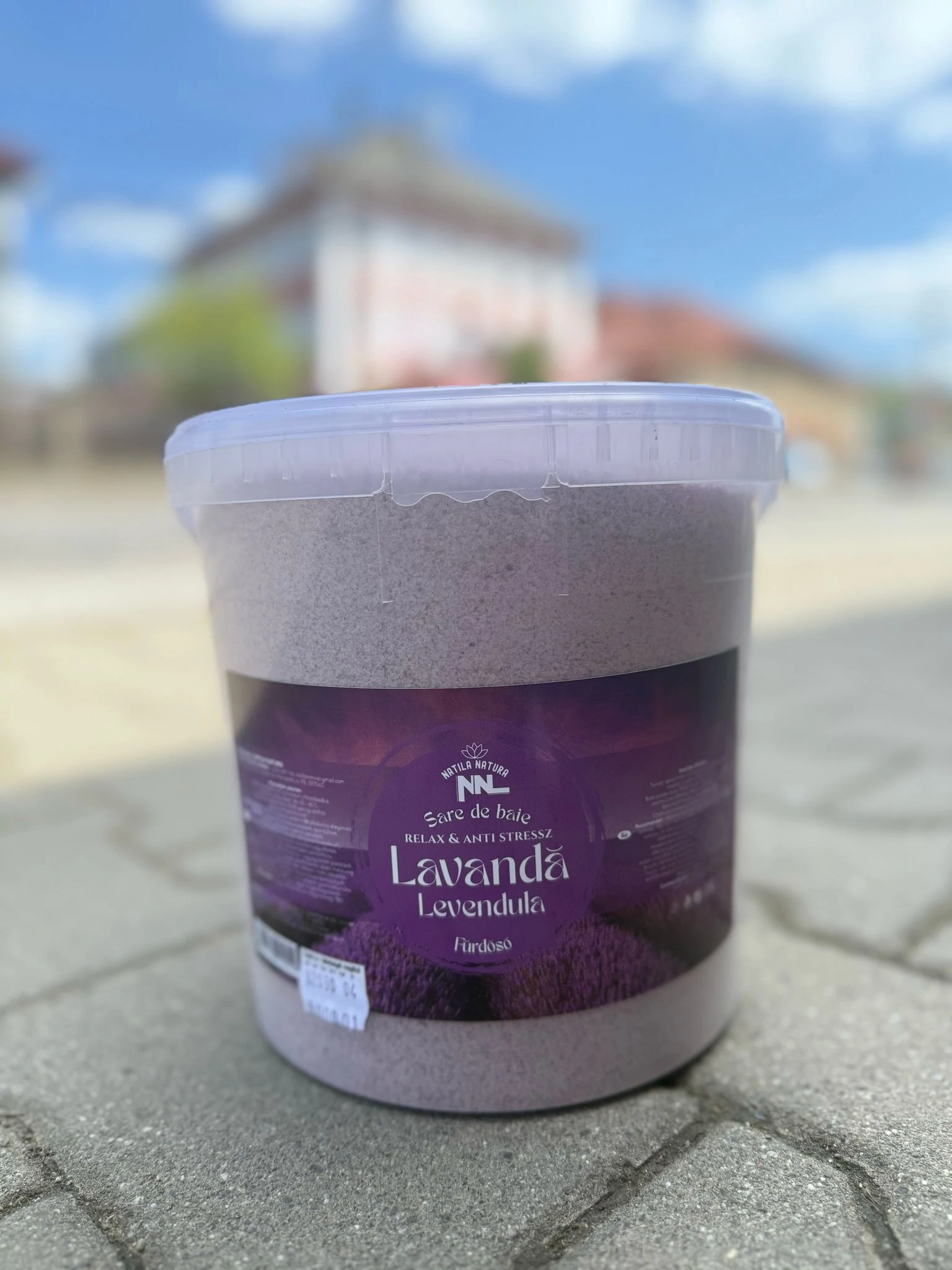 Levendulás parajdi fürdősó 5kg vödrös kiszerelés