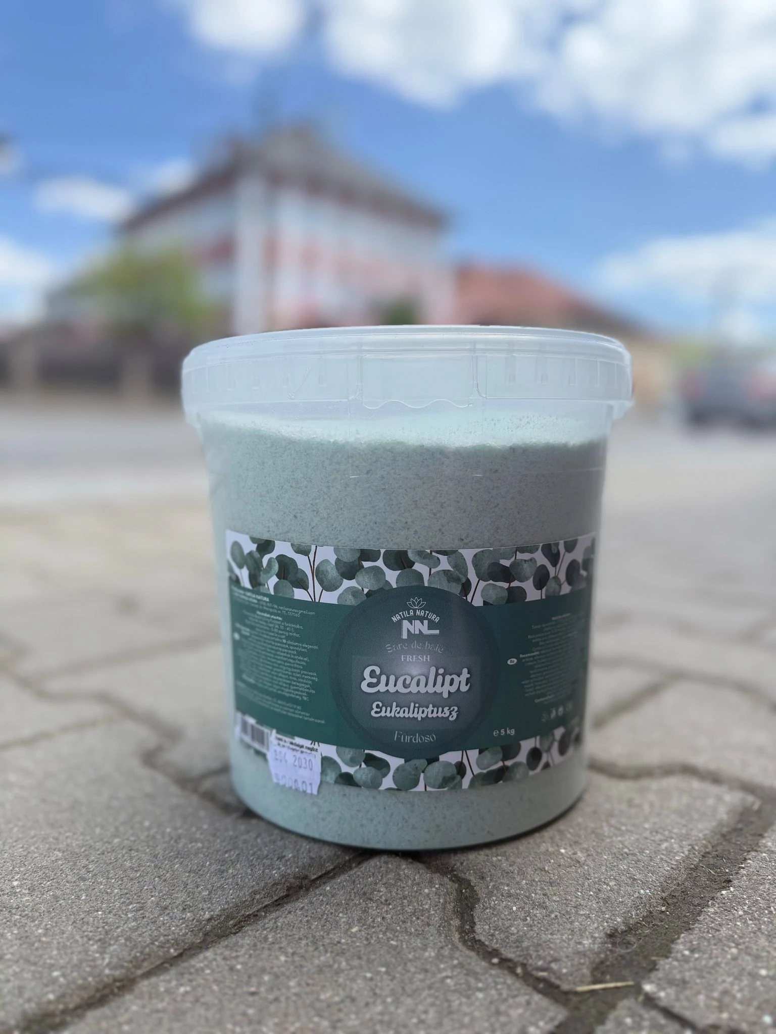 Parajdi eukaliptus fürdősó 5 kg vedres kiszerelés