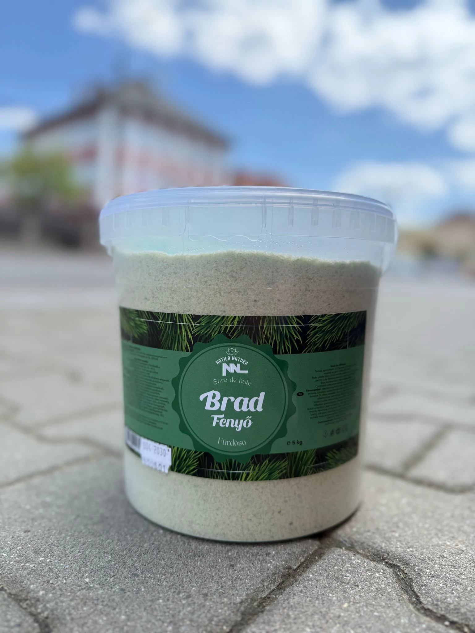 Fenyő parajdi fürdősó 5 kg vödrös kiszerelés