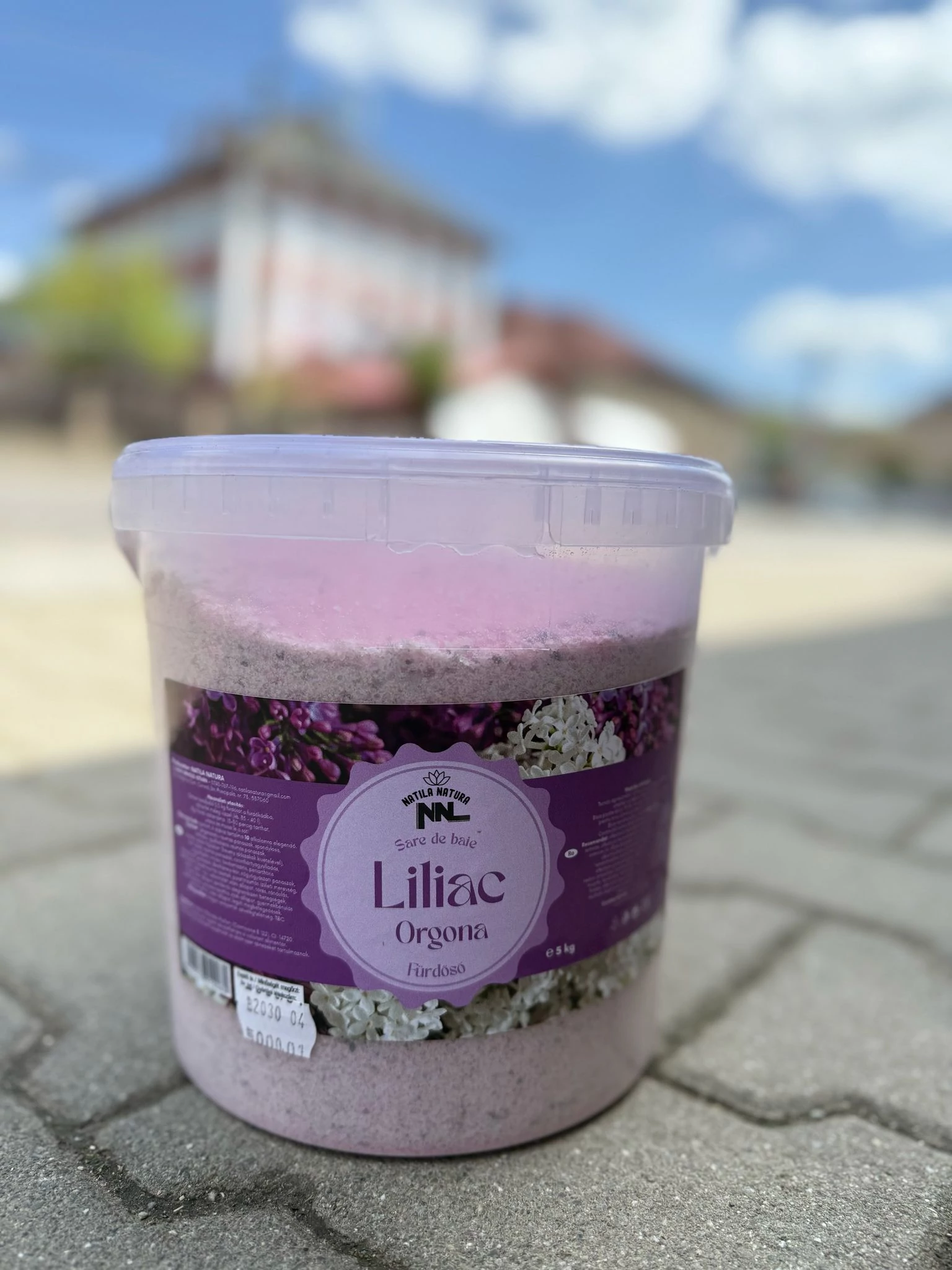 Parajdi fürdősó orgona 5 kg vödrös kiszerelés