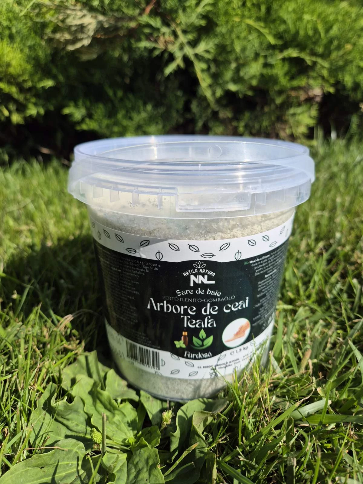 Parajdi fürdősó teafa 1,5 kg vödrös kiszerelés