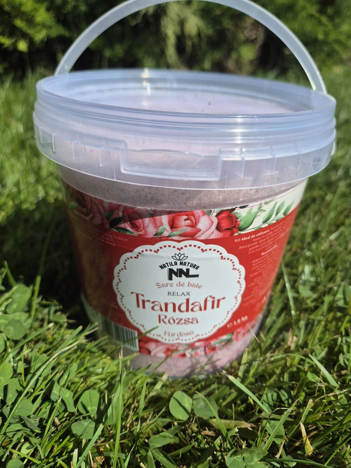 Parajdi fürdősó rózsa 1,5kg vödrös kiszerelés