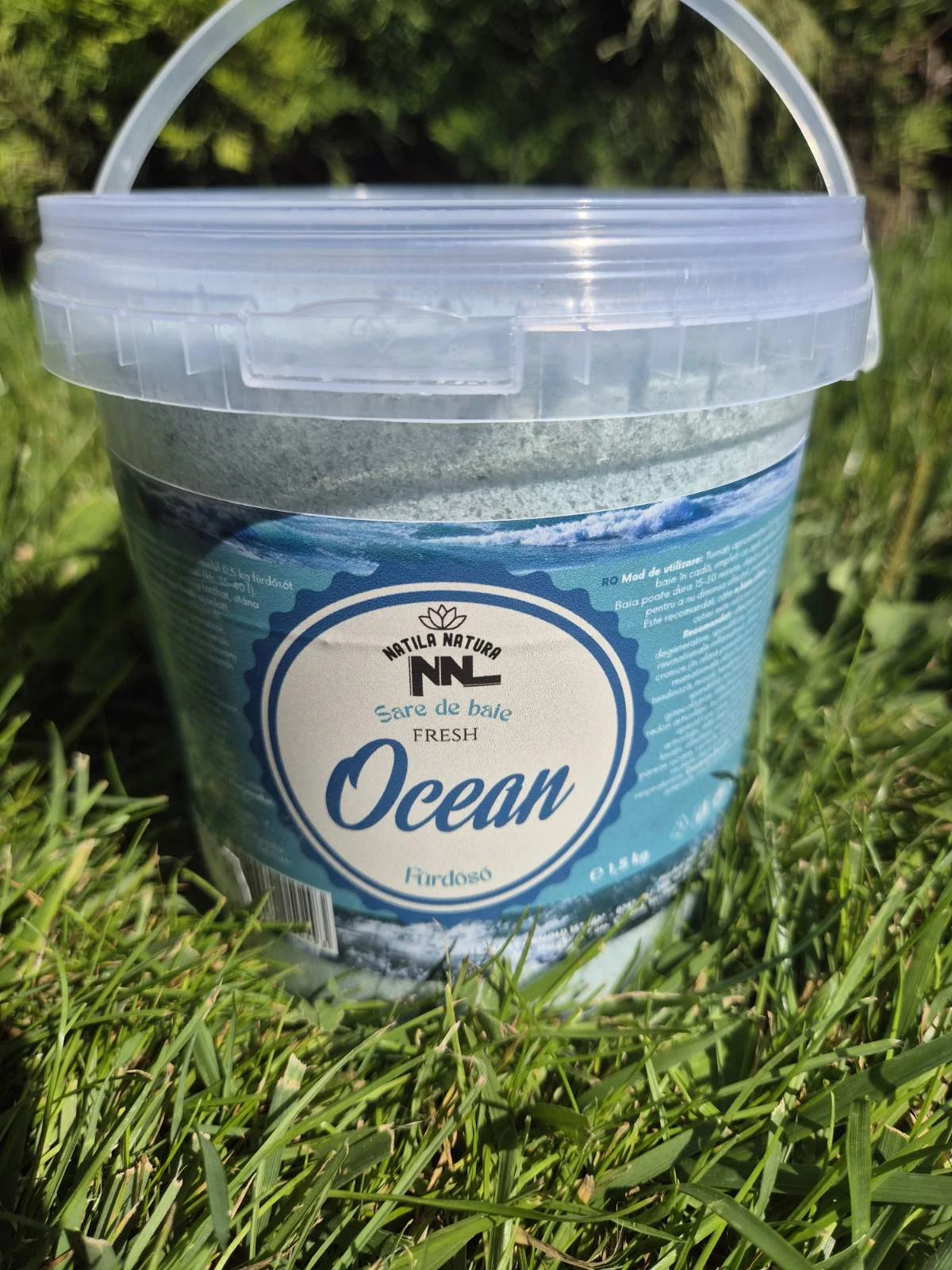 Parajdi fürdősó oceán 1,5 kg vödrös kiserelés