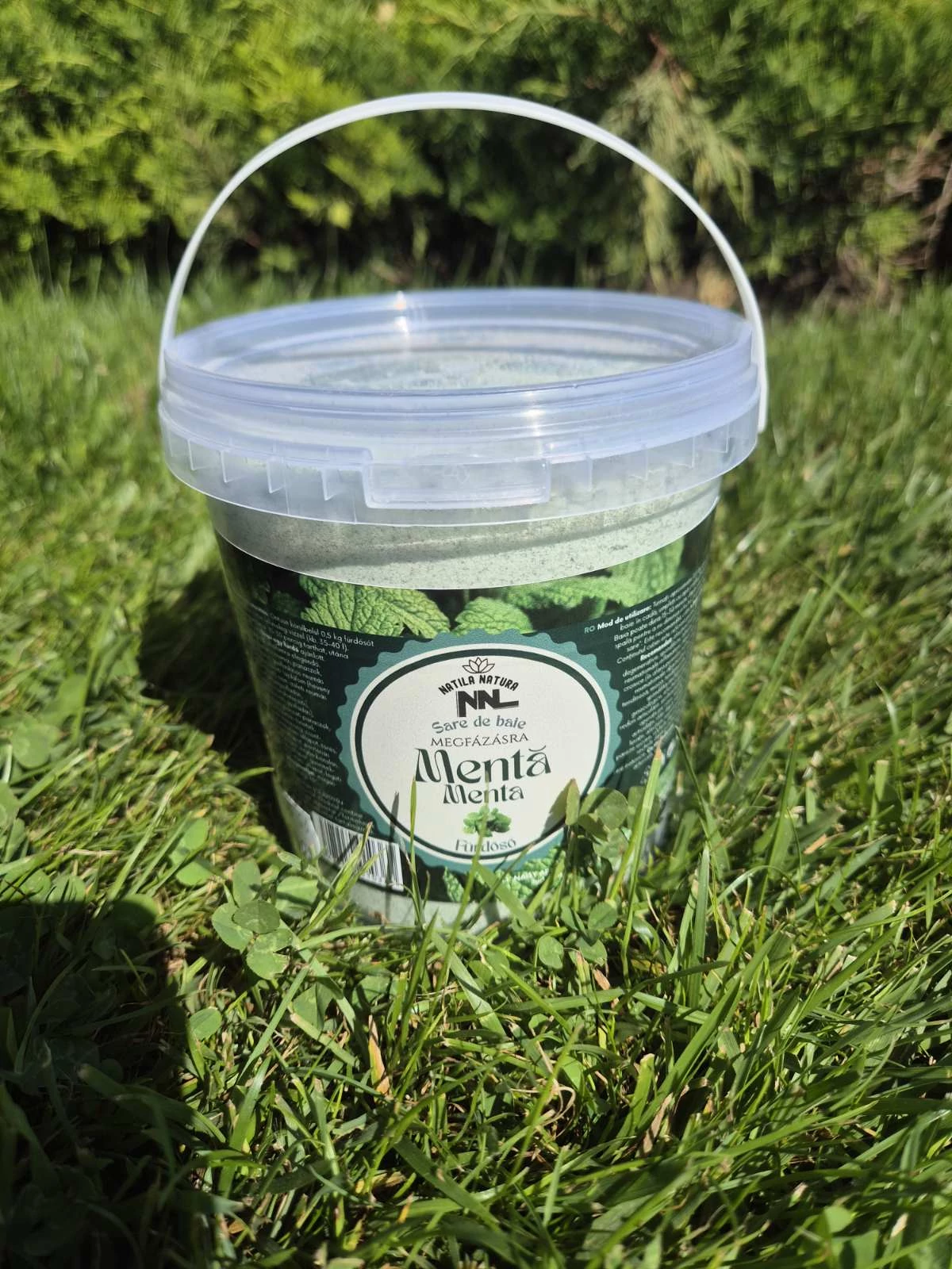 Parajdi fürdősó menta 1,5kg vödrös kiszerelés