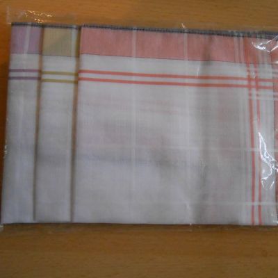 Női pamutzsebkendő, hagyományos 6db(vegyes színű)478ft/db