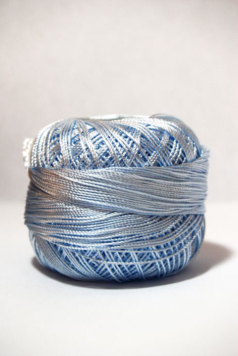 Yarn Art Tulip magas fényű horgoló cérna (halványkék)