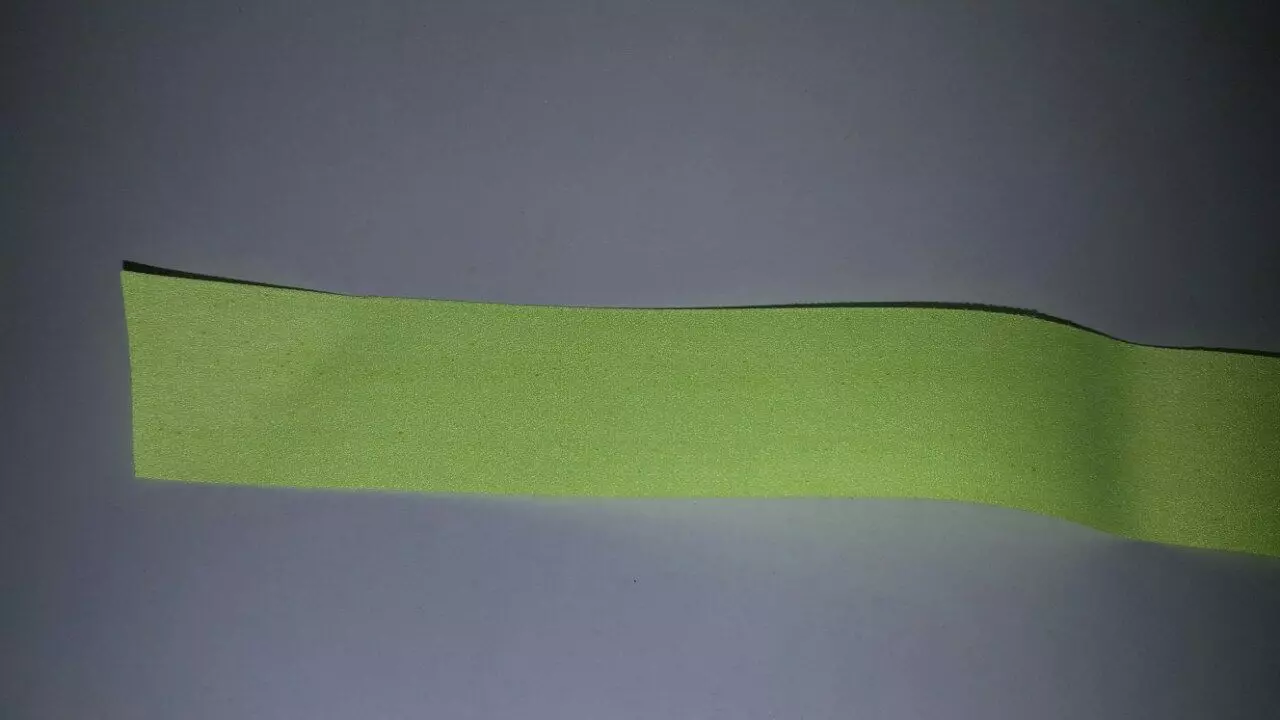 Neonzöld színű fényvisszaverő szalag 20mm